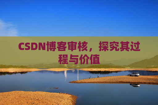 CSDN博客审核,探究其过程与价值
